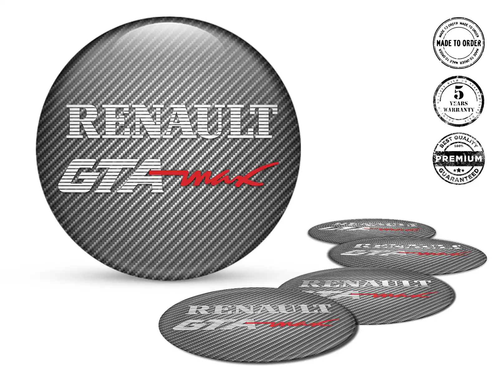 Renault Raddekal Version Individuelle Harzaufkleber